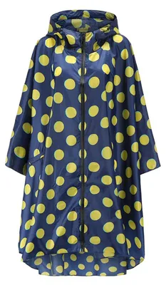 Produktbild von Wasserdichte Faltbare Regenponcho für Damen