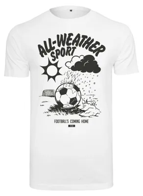 Produktbild von Mister Tee - "Footballs Coming Home" T-Shirt für Herren TN3632 (4XL) (Weiß)