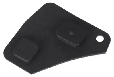 Obrázok produktu pre Gumová membrána (pad) pre automobilový kľúč s 2 tlačidlami, kompatibilná s Toyota a Lexus, modely Yaris, Corolla, RX, IS