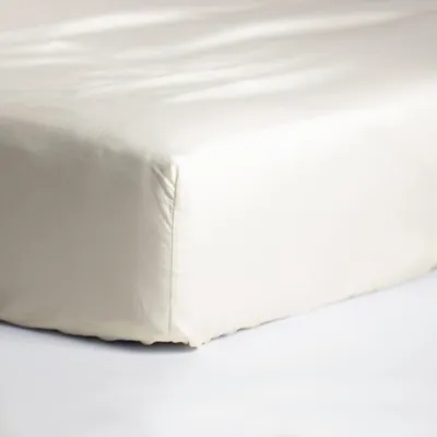 Produktbild von Cinderella Sundays - Spannbettlaken (bis 25 cm) - Satin - 80x200 cm - Light Sand