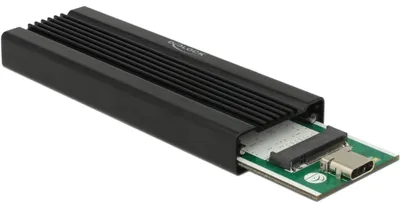 Produktbild von Delock Speichergehäuse - M.2 Card - USB 3.1 (Gen 2)