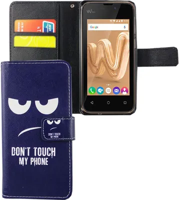 Produktbild von Handyhülle Tasche für Handy Wiko Lenny 3 Max Dont Touch my Phone
