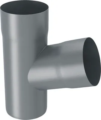 Produktbild von Zambelli Rohrabzweig 72° Stahl anthrazit Ø 100 mm