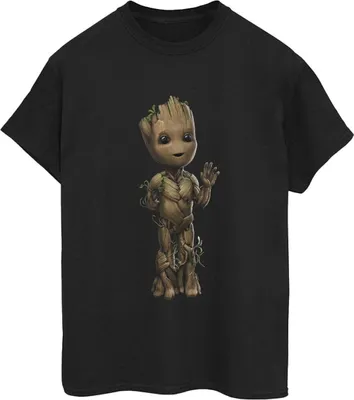 Produktbild von Marvel - "I Am Groot" T-Shirt für Damen BI35233 (S) (Schwarz)