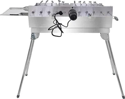Produktbild von Mangal Set mit 11er Drehspieß 220V Motor und 10 Spieße Schaschlikgrill mit Drehmotor