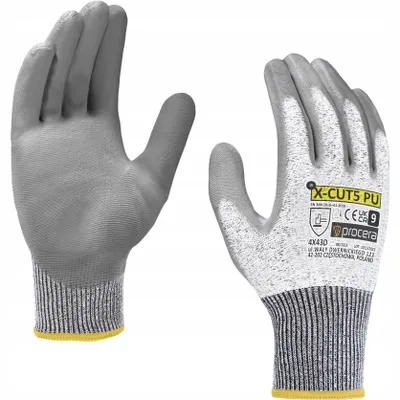 Produktbild von procera X-CUT5 PolyurethanSchnittschutzhandschuhe Größe M