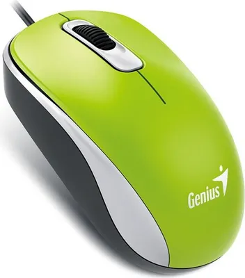 Produktbild von Genius Computer Technology DX-110, Beidhändig, Optisch, USB Typ-A, 1000 DPI, Grün