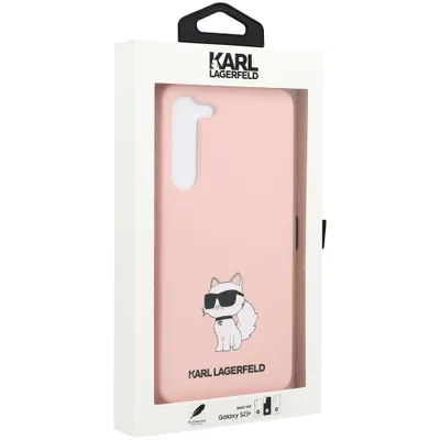 Zdjęcie produktu dla Etui Karl Lagerfeld Choupette Silicone do Samsung Galaxy S23+ różowy