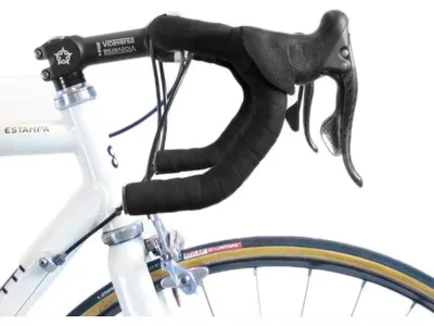 Produktbild von Bikeribbon Grips Cork Lenkerband Schwarz  Schwarz One Size