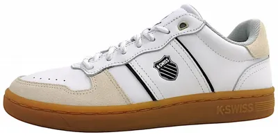 Produktbild von K-Swiss Lozan MAtch TC sportlicher Schnürer Weiß in Gr. 38.5