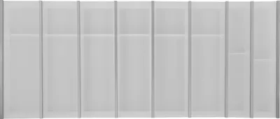 Produktbild von Ninka Cuisio  Besteckeinsatz - Besteckkasten für Tandembox473x1120x55mm weiß