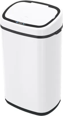 Produktbild von SVITA Sensor-Mülleimer 68L Stahl Mülleimer mit Sensor Abfalleimer Küche Weiß