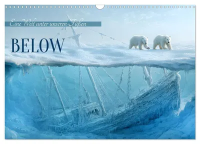 Produktbild von Below (Wandkalender 2027 DIN A3 quer), CALVENDO Monatskalender