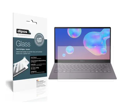 Produktbild von 2x Schutzfolie für Samsung Galaxy Book S matt - Anti-Shock 9H Folie dipos Glass Kunststoffglas