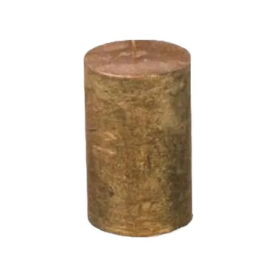 Produktbild von Branded By Stumpenkerze Ø 5 × 8 cm - Kupfer - ca. 20 Std.