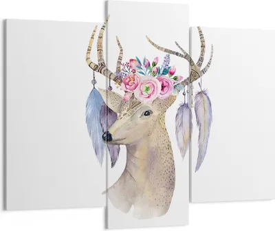 Produktbild von Bild auf Leinwand - Leinwandbild - Lieber Kopf hipster illustration - 130x100cm - Wand Bild - Wanddeko - Leinwanddruck - Bilder - Kunstdruck - Leinwand bilder - Wandkunst - CB130x100-3113