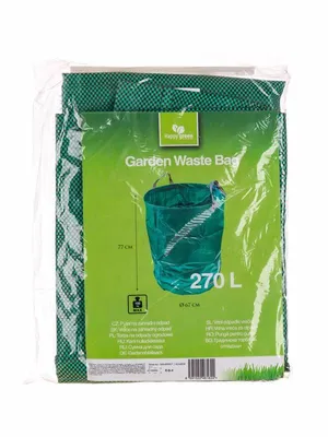 Zdjęcie produktu dla Składany kosz ogrodowy 270 L, zielony