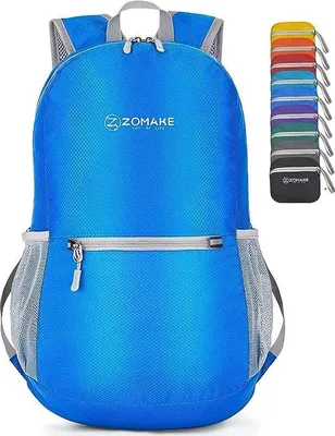 Produktbild von Famanu Rucksack faltbar, uni, 20 Liter - Schwarz