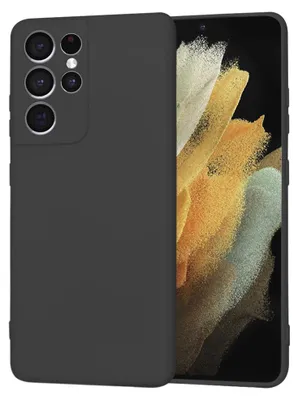 Zdjęcie produktu dla Techsuit SoftFlex – etui na Samsung Galaxy S21 Ultra 5G – czarne