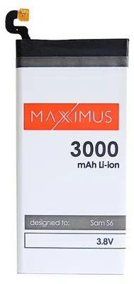 Immagine prodotto di MAXXIMUS Samsung GALAXY S6 3000mAh batteria per S6