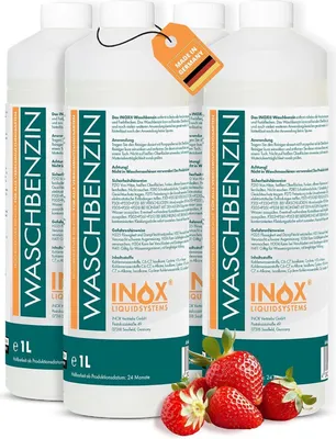 Produktbild von INOX® Waschbenzin 4x1L - Reinigungsbenzin Spezial Reiniger Benzin Entfetter