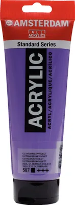 Produktbild von Amsterdam Standard Series Acrylfarbe Tube 250 ml - Ultramarinviolett 507
