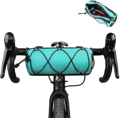 Produktbild von Famanu Fahrradtasche mit Schultergurt - Blau