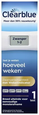Productafbeelding van Clearblue Wekenindicator (1 stuk)