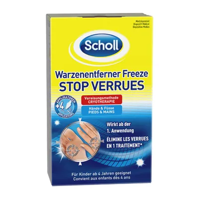 Obrázok produktu pre Scholl Warzenentferner Freeze, Tekuté, Sprej, 1 kusov, Box