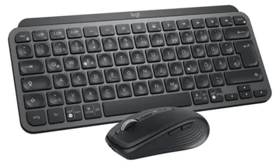 Produktbild von Logitech Wireless Keyboard+Mouse MX Keys Mini Combo graphite