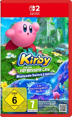 Produktbild von Nintendo Switch 2Edition+Sternen Spl.-Welt-Kirby u. d. Verg. Land
