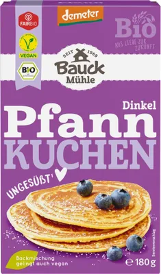 Produktbild von Bauckhof Dinkel-Pfannkuchen Mix - Demeter 180g - 6 Packungen