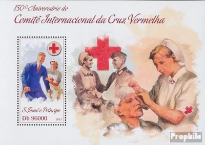 Produktbild von Briefmarken Sao Tome e Principe 2013 Mi Block 902 (kompl. Ausgabe) postfrisch Rotes Kreuz