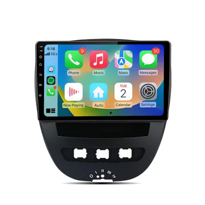 Obrázek produktu pro Autorádio s Androidem 10" 64GB pro Peugeot 107 /Citroen C1 (2005-2014) s CarPlay a Android Auto, navigací a Bluetooth