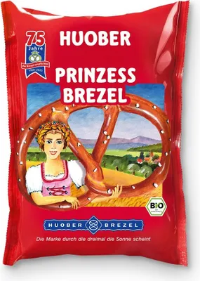 Produktbild von Prinzessbrezeln mit Salz 125g