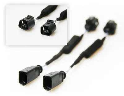 Für VW Golf 4 IV / Seat Exeo Original Kufatec Adapter LED Kennzeichenbeleuchtung in der Farbe von KUFATEC GmbH & Co. KG
