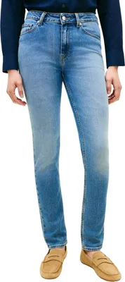 Productafbeelding van Tommy Hilfiger dames jeans, model Finn, slim fit, mid-waist, blauw (Finn), maat 33W/34L