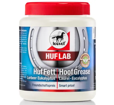 Immagine prodotto di Leovet Huflab Grasso per zoccoli Alloro + Eucalipto 750 ml, Contenuto:750ml