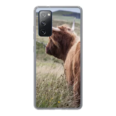 Produktbild von MuchoWow® Handyhülle Schutzhülle Hülle für Samsung Galaxy S20 FE Schottische Highlander - Natur - Meer Silikon Softcase Handy Hülle - Abdeckung