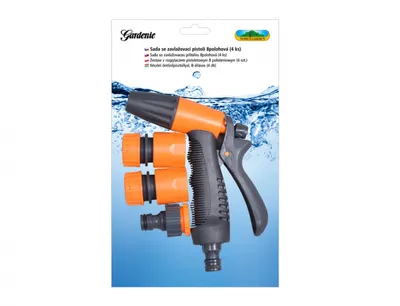 Obrázok produktu pre Nohel Garden Sada s regulovatelnou pistolí 4ks