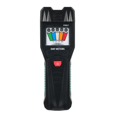 Produktbild von FY8817 Hand-EMF-Messgeraet mit 5-LED-Magnetfelddetektor, Messgeraet fuer elektromagnetische Strahlung im Haushalt, Magnetfeldtester fuer Heim-, Buero- und Ausseninspektionen