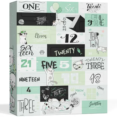 Immagine prodotto di BOXILAND® Calendario dell’Avvento 2025 per Gatti – Snack Premium in Elegante Confezione Regalo – Calendario Natalizio per Gatti – Idea Regalo per Amanti dei Gatti –  Germany