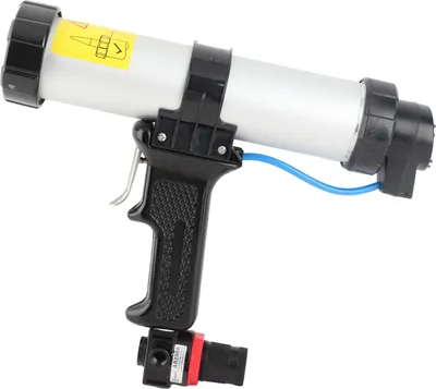 Image de Outil de calfeutrage pneumatique Alliage d'aluminium Applicateur pneumatique compact à cartouche pour la décoration intérieure 310ml