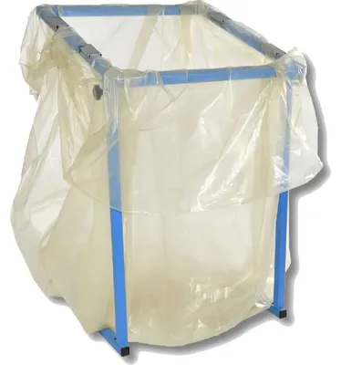 Produktbild von 50x Seitenfaltenmüllsäcke Styroporentsorgungssäcke 900+600x1800mm 1000liter