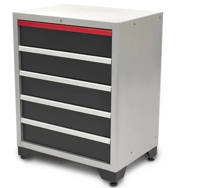 Produktbild von HBM Deluxe-Werkzeugschrank mit 5 Schubladen für Werkstattausrüstung