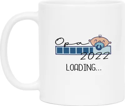 Produktbild von Opa Loading 2022 Tasse für werdende Opas zur Geburt Enkel Enkelin Babynews Ich werde Opa Geschenk Tasse