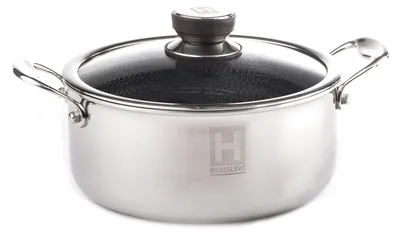 Produktbild von HSN Kochtopf Edelstahl 5,0l 24cm