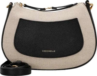 Produktbild von Coccinelle C-Easy Canvas - Umhängetasche 22 cm (natural/noir)