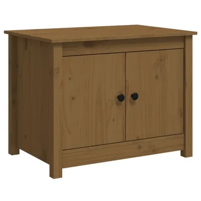Obrázek produktu pro vidaXL Konferenční stolek Honey Brown 71x49x55 cm Borovicový masiv