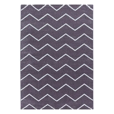 Immagine prodotto di 80x250 cm Tappeto a pezzi Rio 4602 lilla